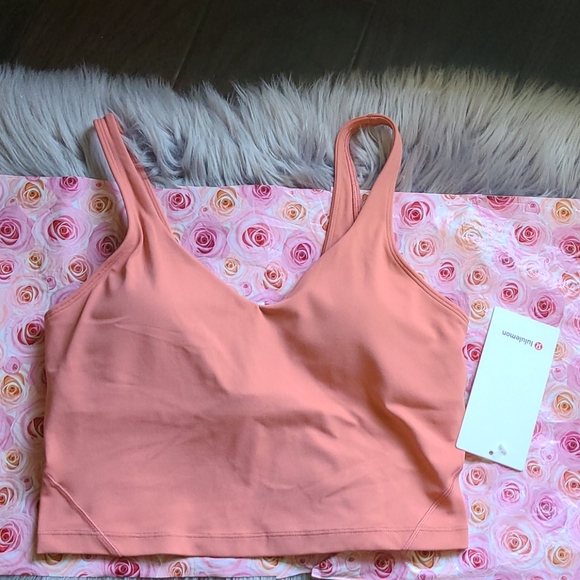 Nwtlululemon Align Tank Rustic Coral 